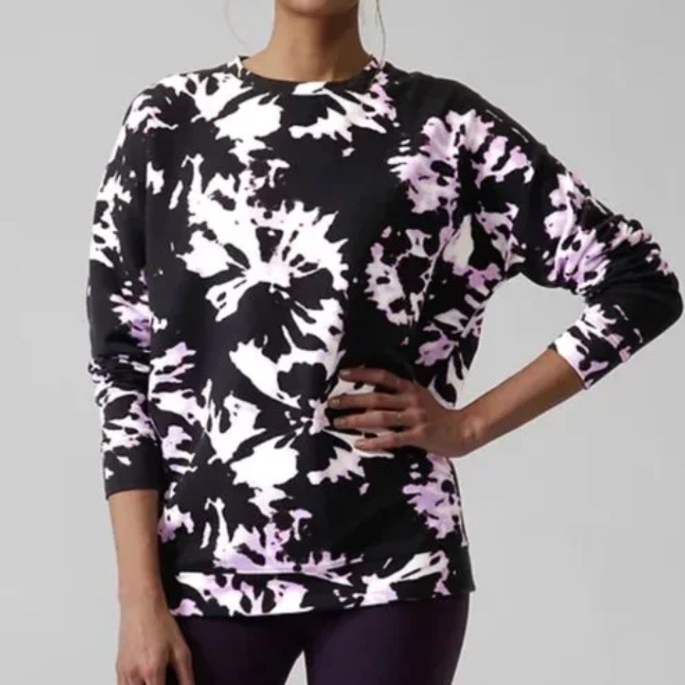 Athleta Balance Printed Pullover (L)